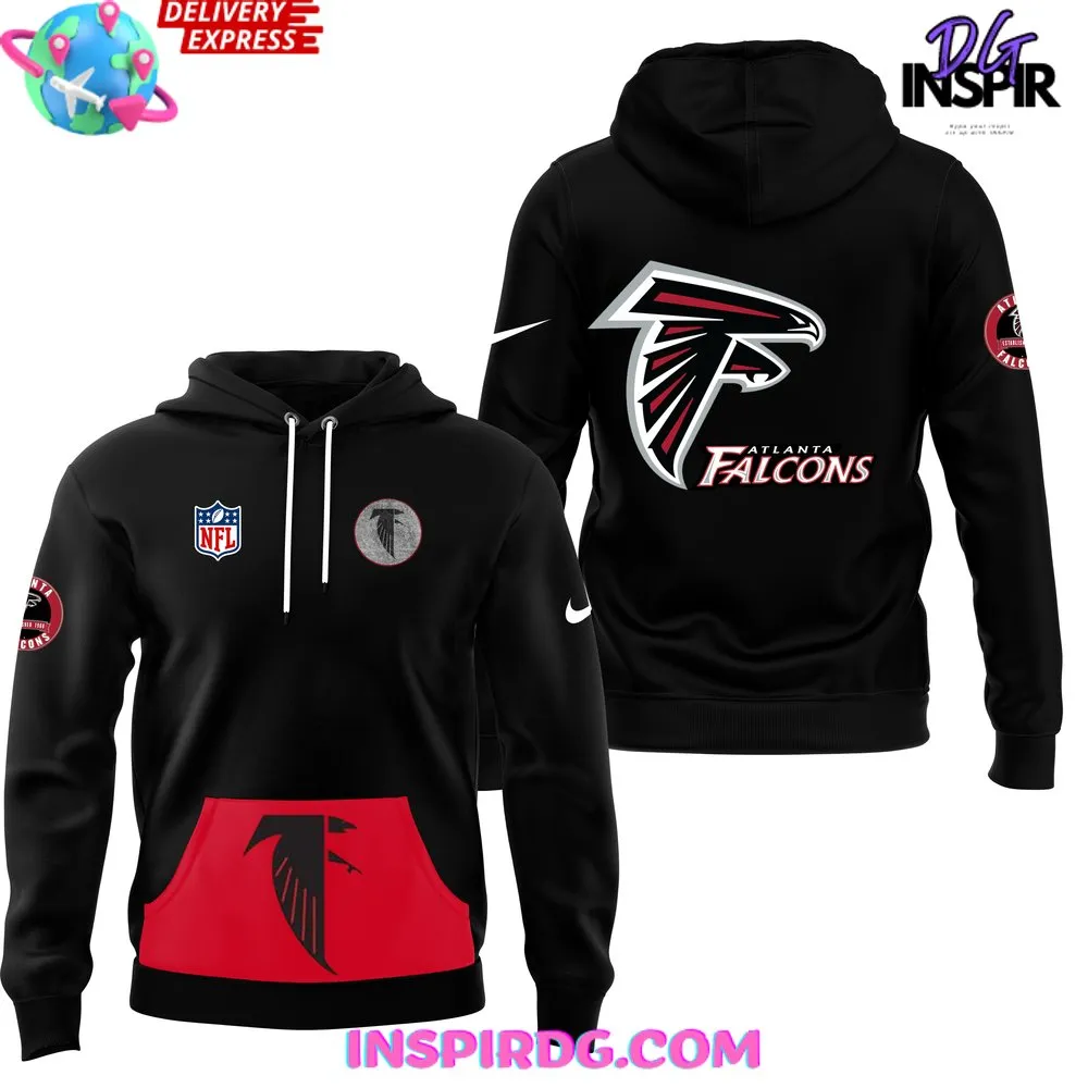 -Atlanta Falcons Alternate Helmet 2024 Hoodie