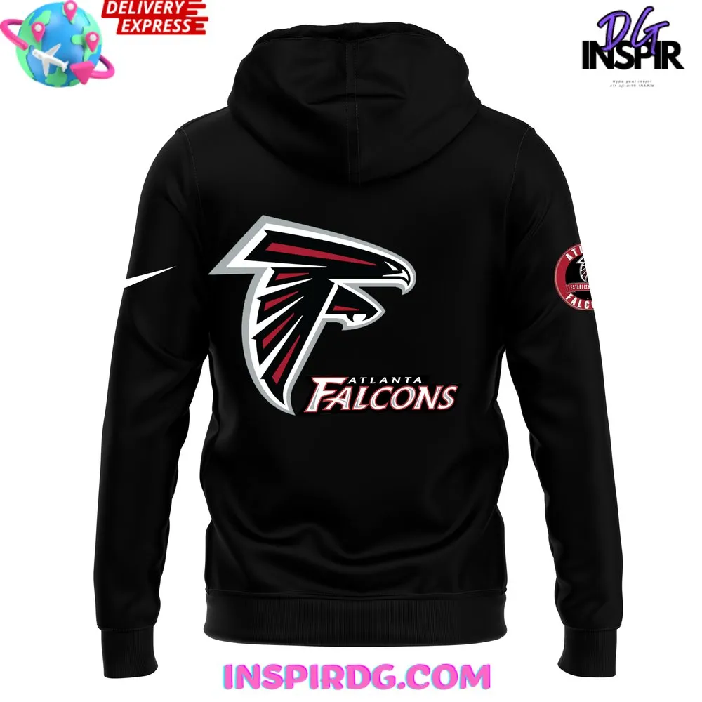 -Atlanta Falcons Alternate Helmet 2024 Hoodie