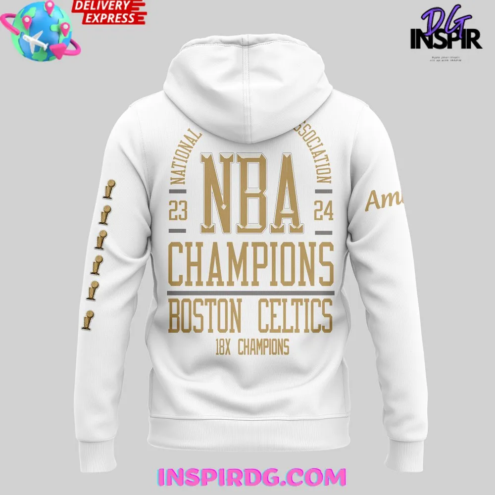 -Boston Celtics 18X NBA Champions Special Hoodie