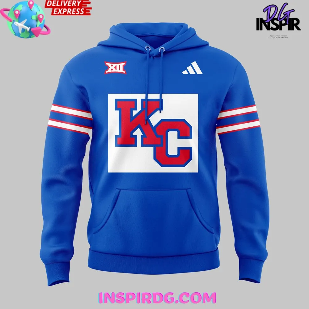 -Kansas Jayhawks Football KC 2024 Hoodie