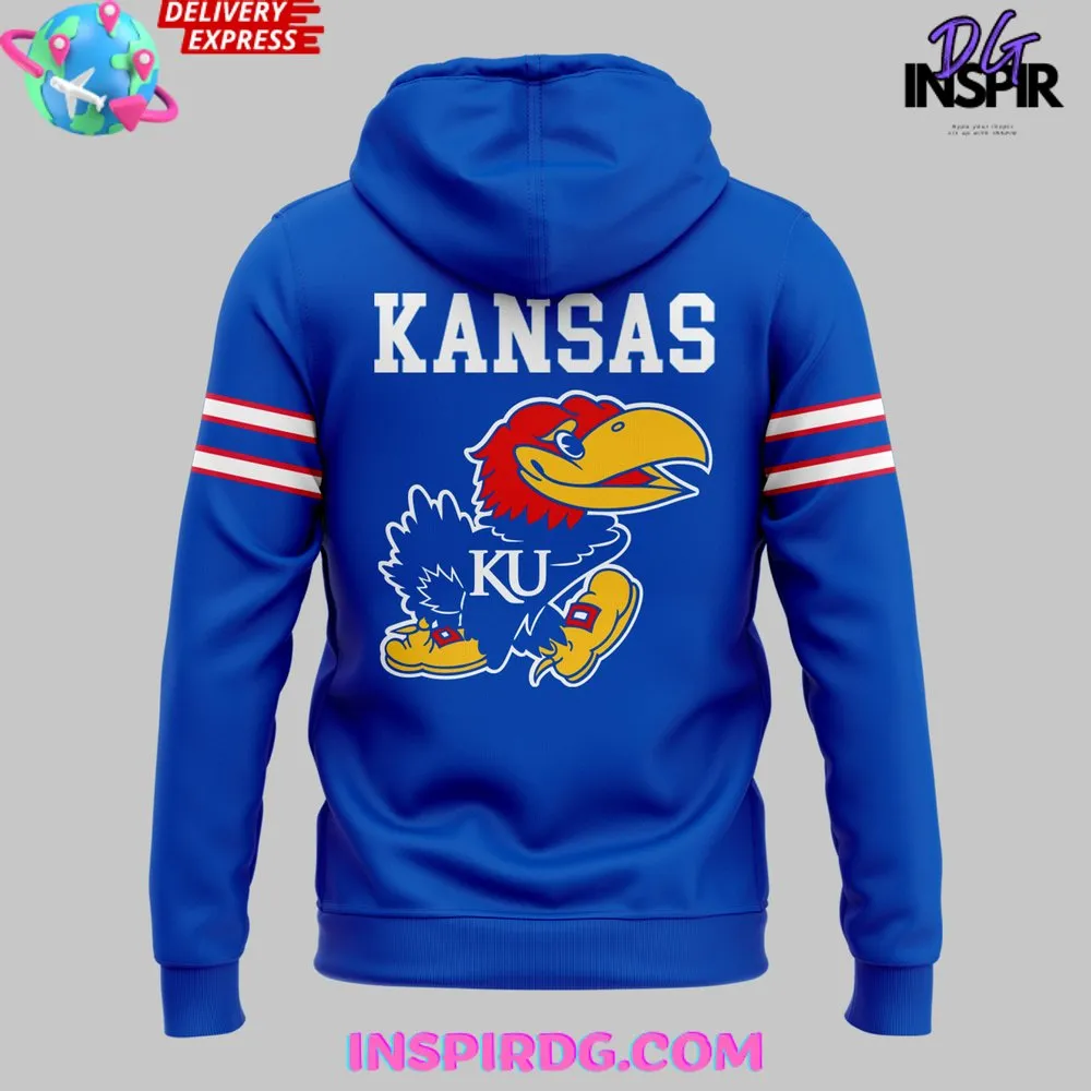 -Kansas Jayhawks Football KC 2024 Hoodie