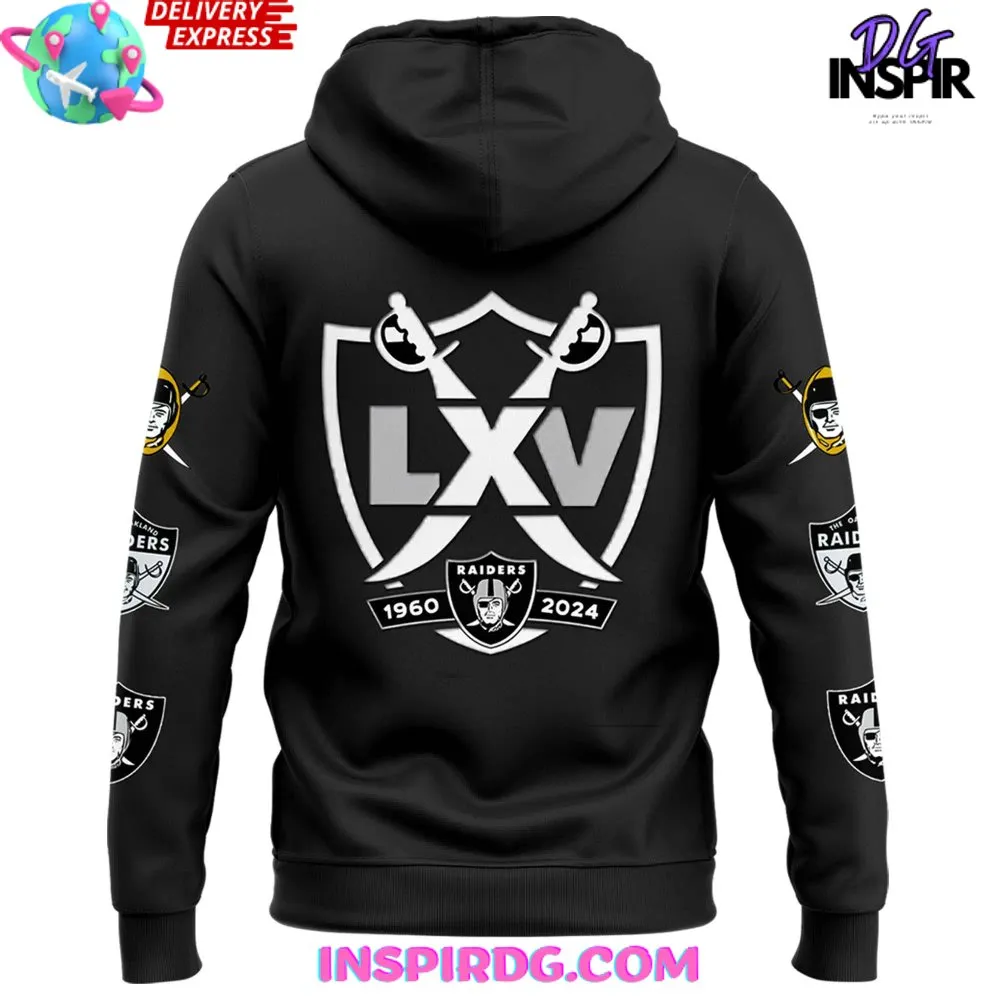 -Las Vegas Raiders 65th Season Hoodie