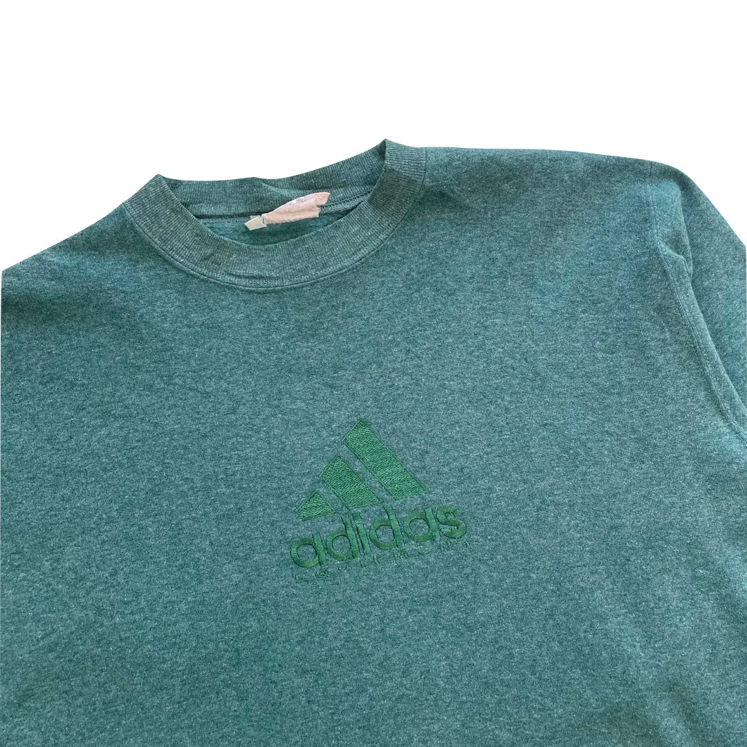 Adidas Green Sweatshirt