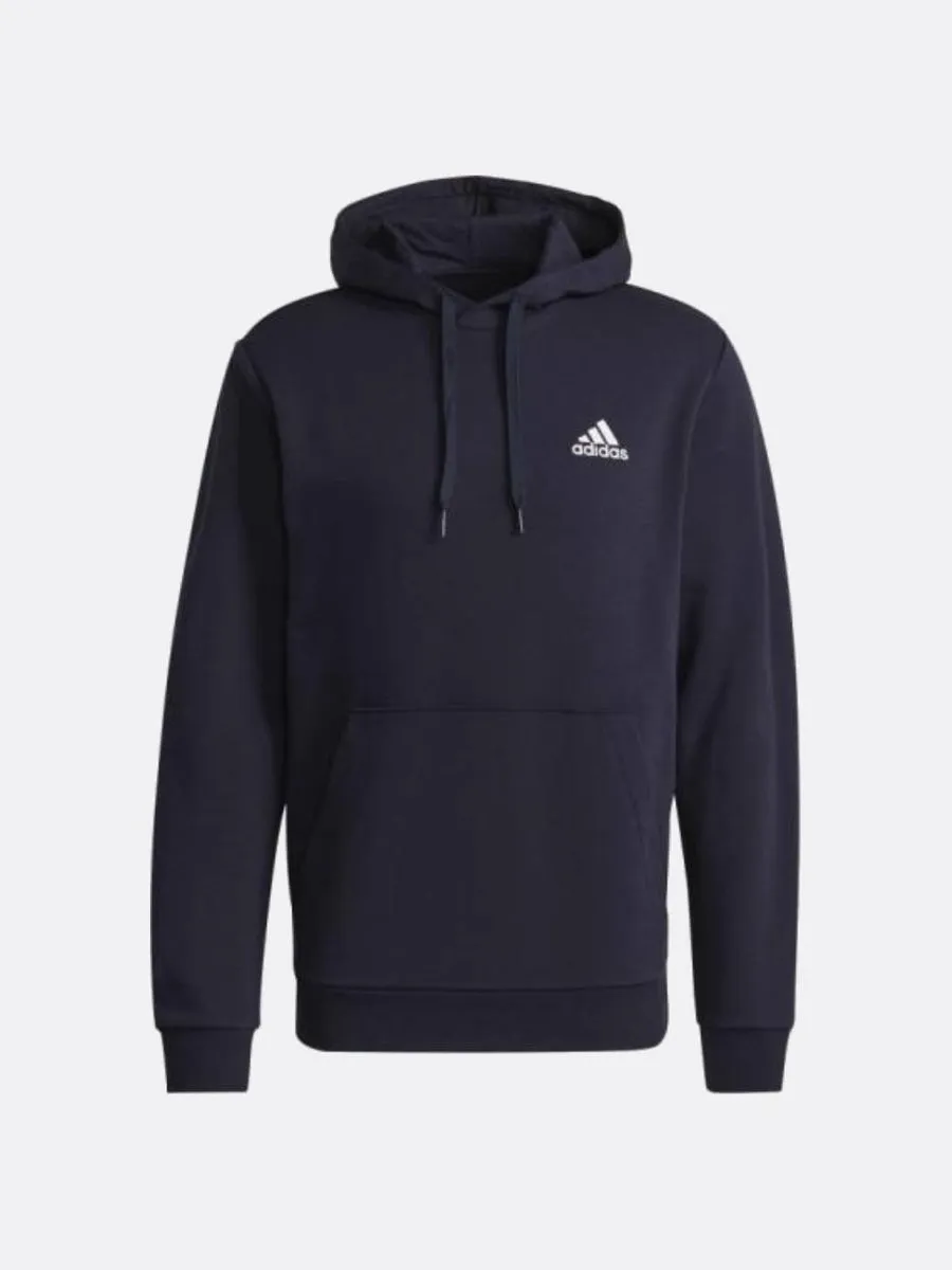 adidas - Men - Essentials Hoodie - Legend Ink/White