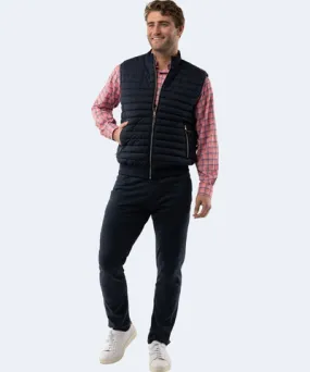 American Heritage Navy Quilted Vest