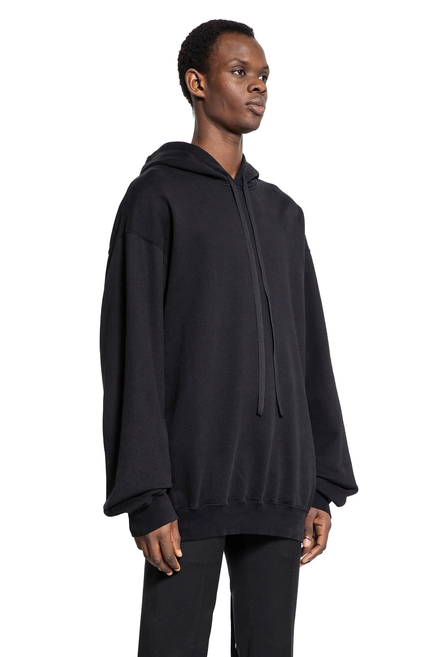 ann demeulemeester ollie printed high-comfort hoodie