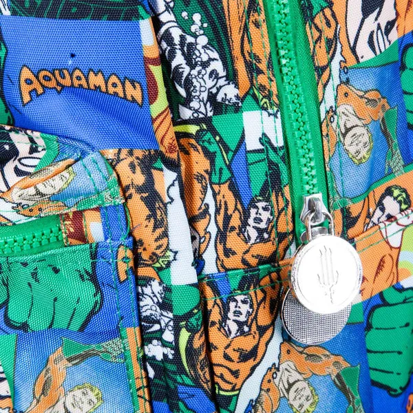 Aquaman Deluxe Comic Strip Backpack