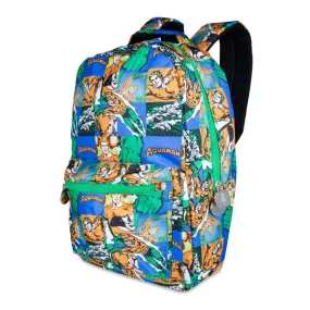 Aquaman Deluxe Comic Strip Backpack