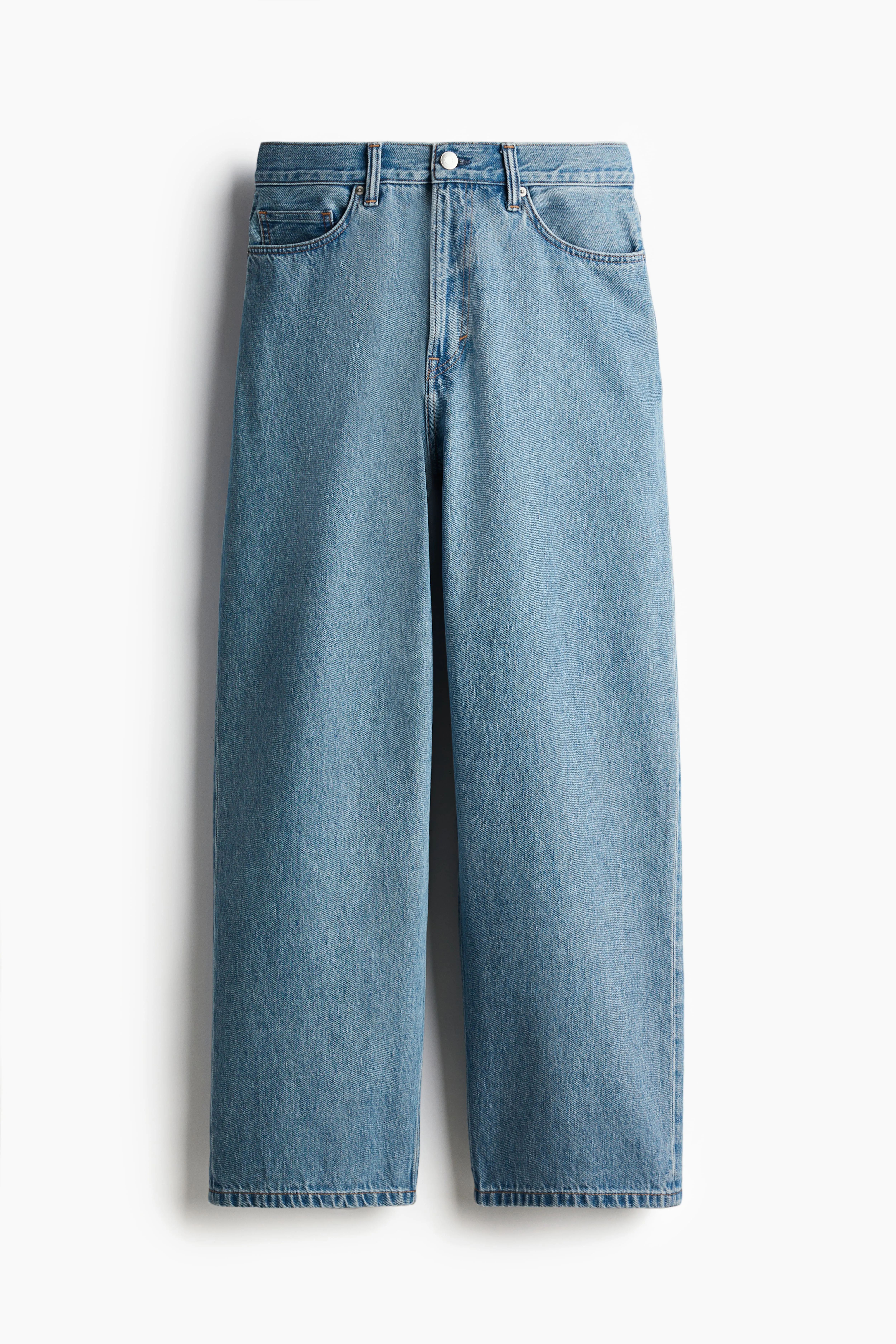 Baggy Jeans - Regular waist - Extra-long legs - Light denim blue - Men | H&M GB