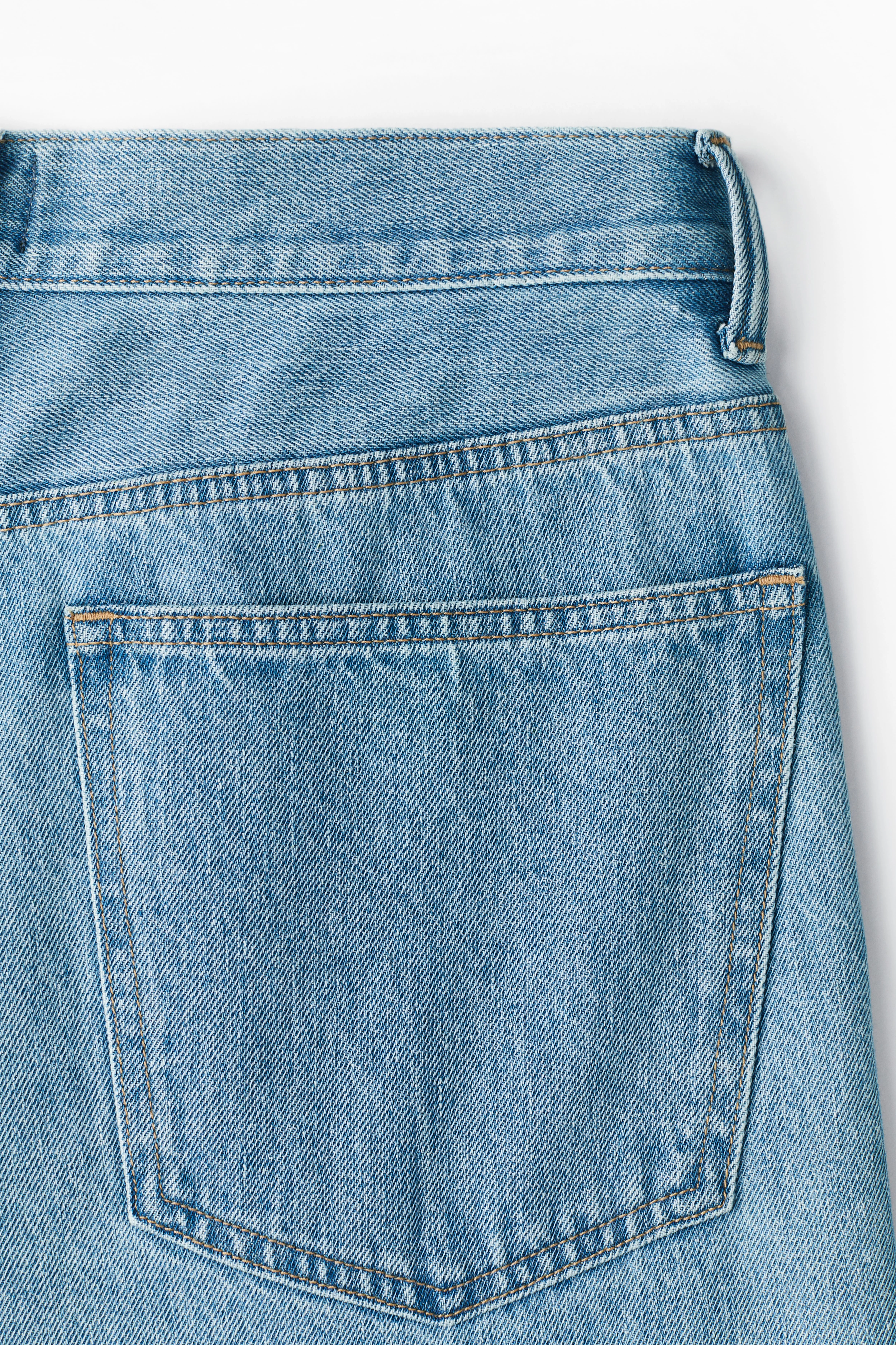 Baggy Jeans - Regular waist - Extra-long legs - Light denim blue - Men | H&M GB