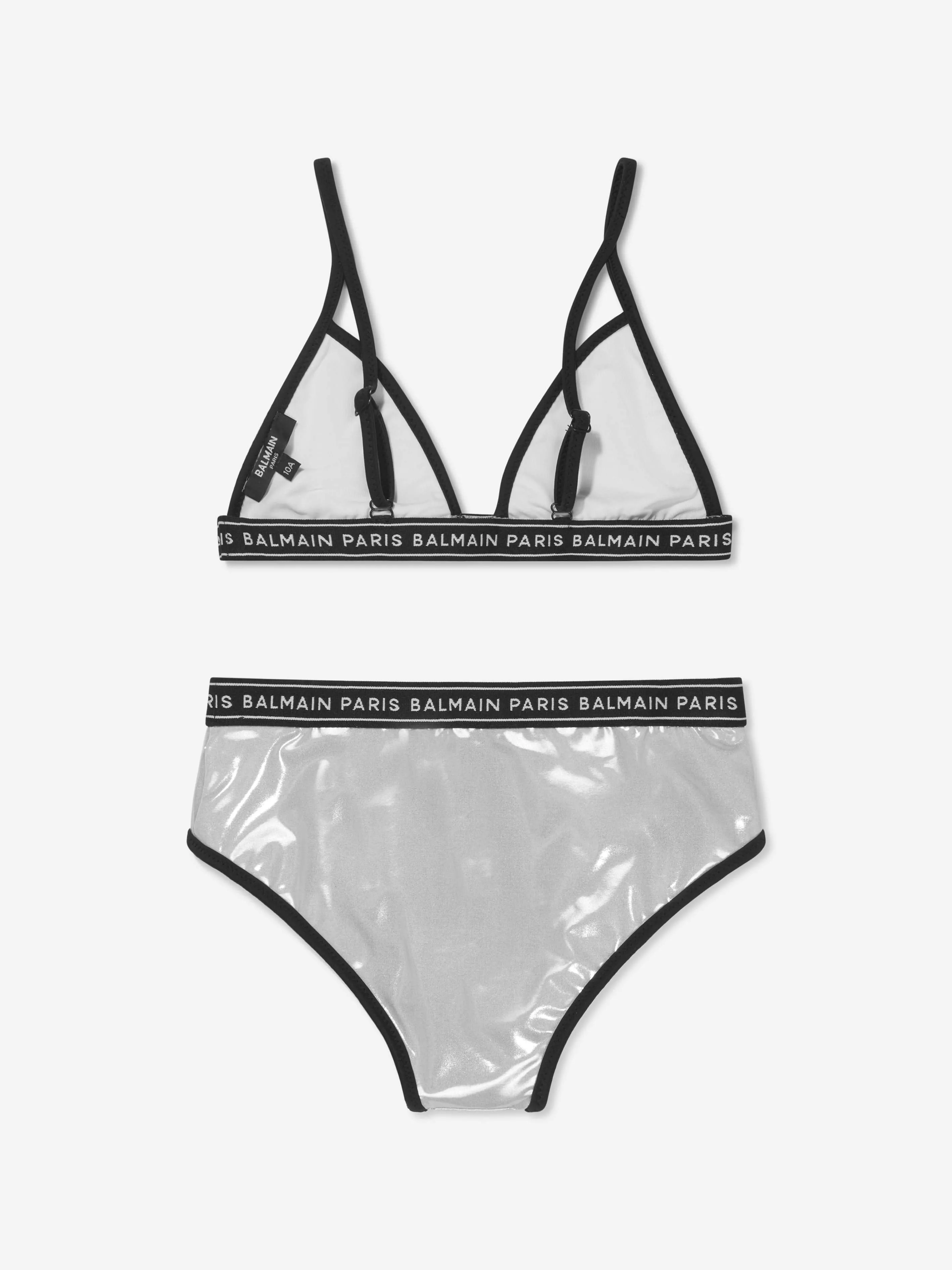 Balmain Girls Logo Bikini