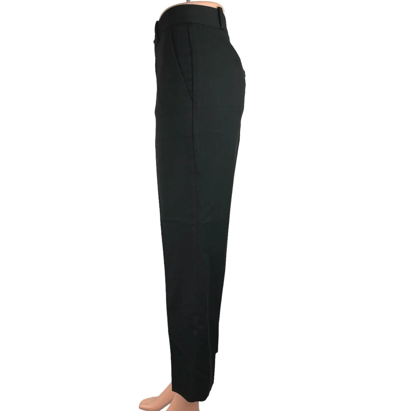 Banana Republic Black High Rise Career Cropped Straight leg Dress Pants Size 8