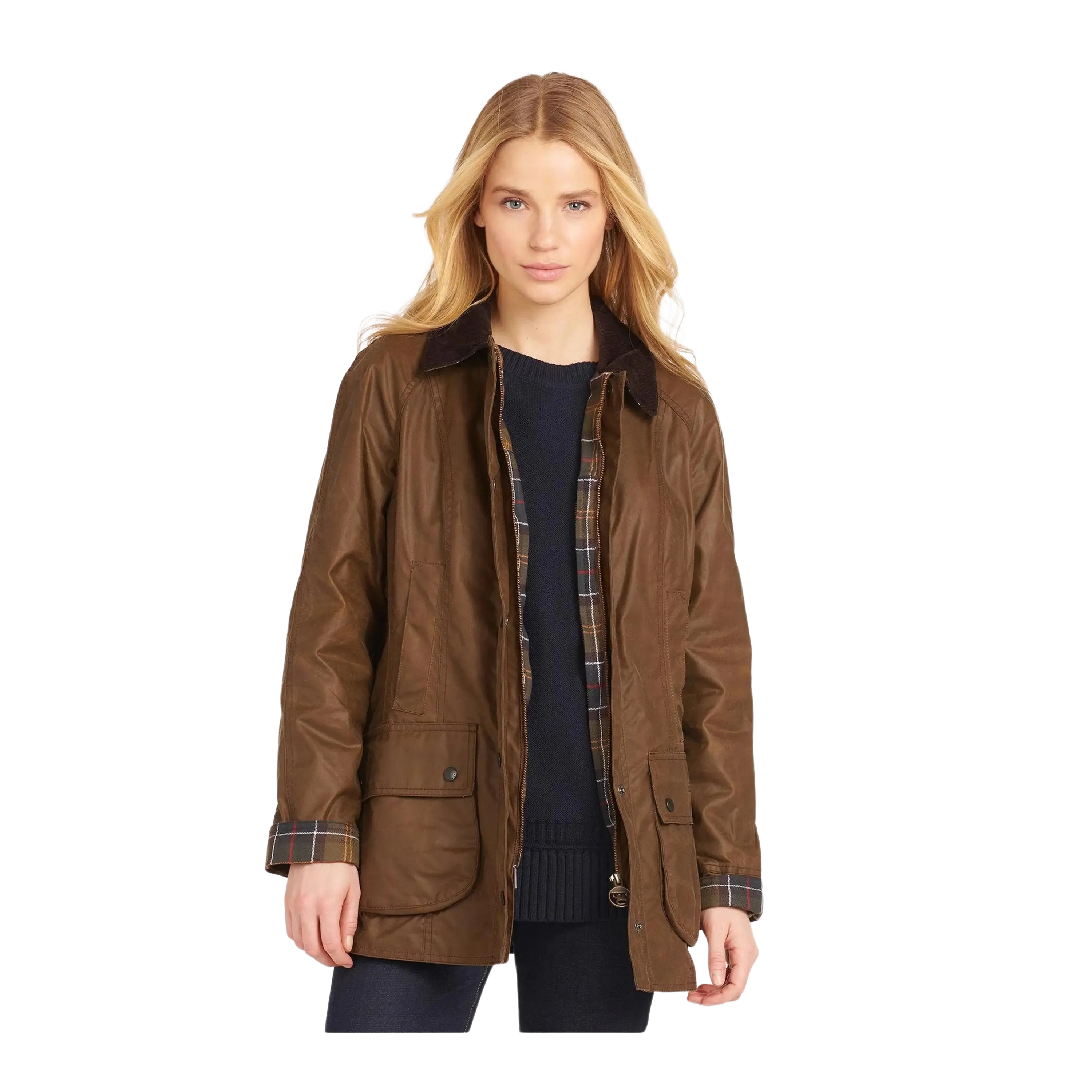 Barbour Beadnell Jacket in Tan