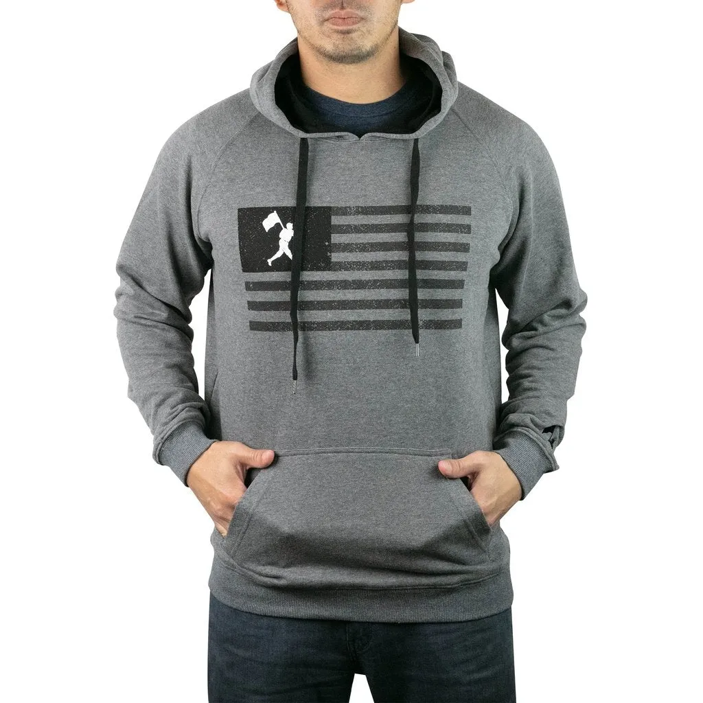 Baseballism - Flag Man Pastime Hoodie (Men's)