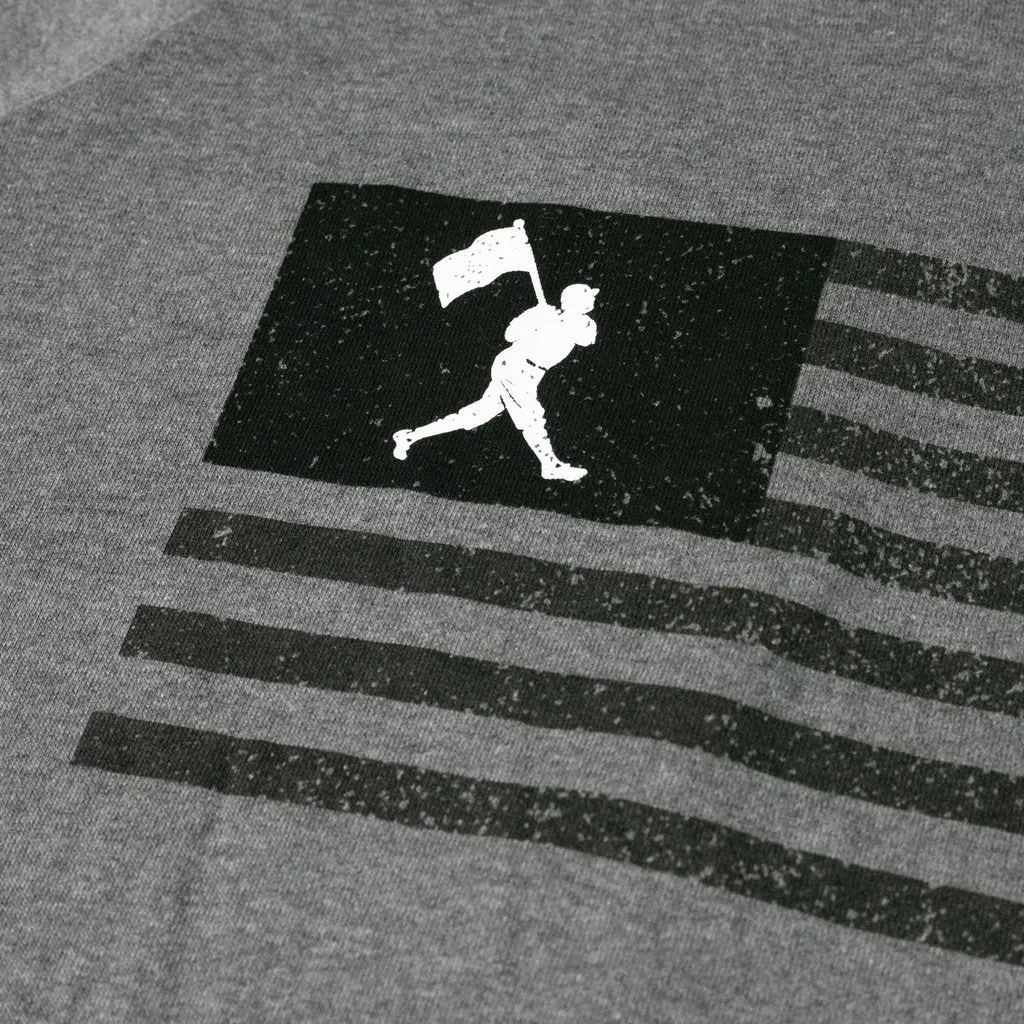 Baseballism - Flag Man Pastime Hoodie (Men's)