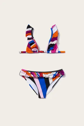 Bikini con stampa Iride