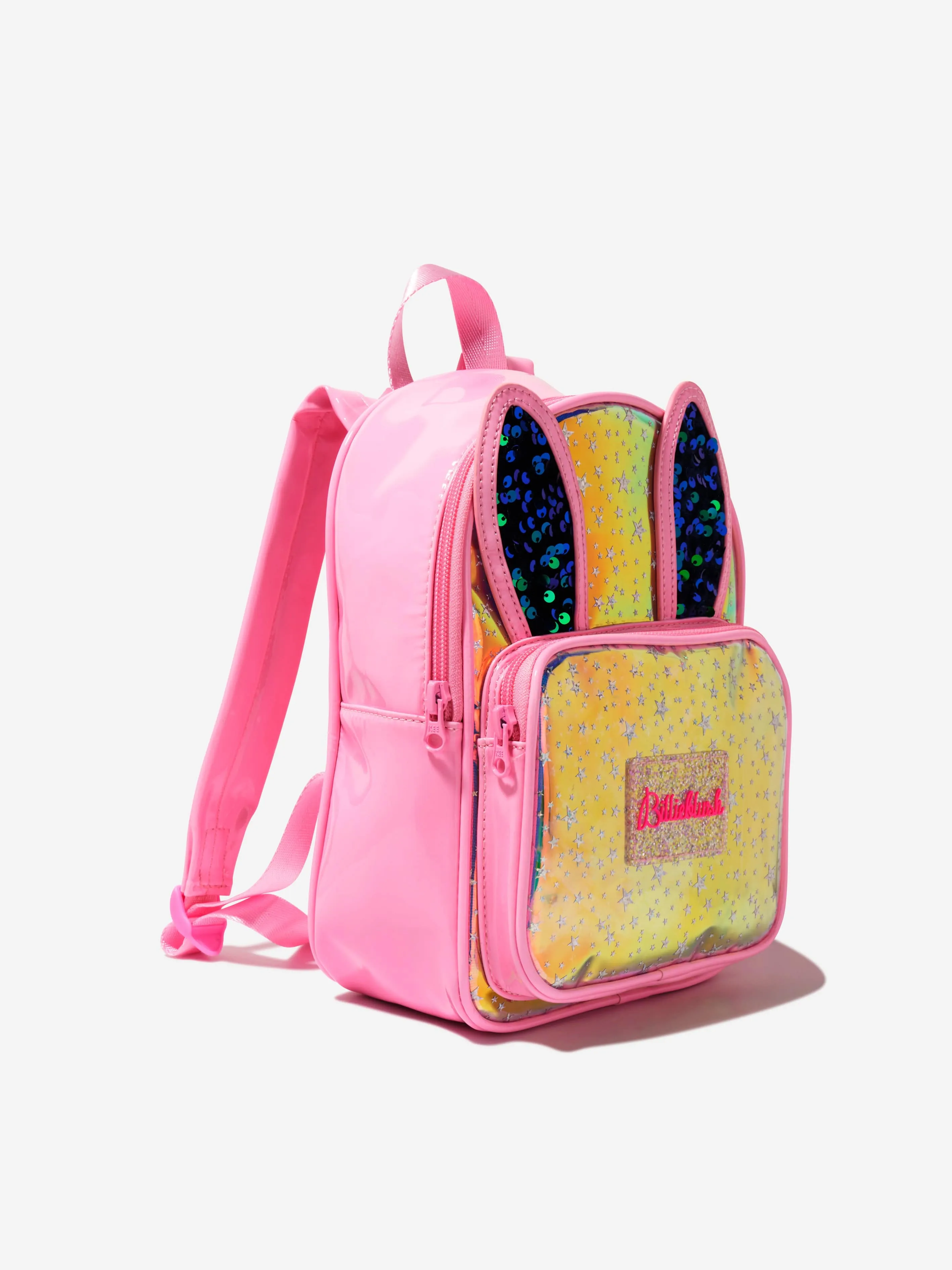 Billieblush Girls Bunny Backpack in Pink