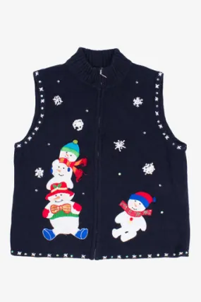 Black Ugly Christmas Vest 54994