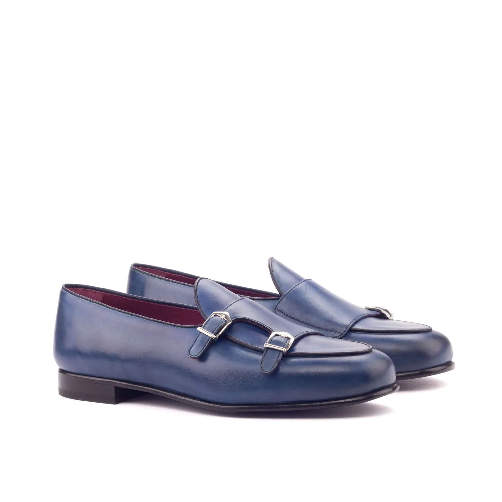 --Blue Monk Slipper Shoe-