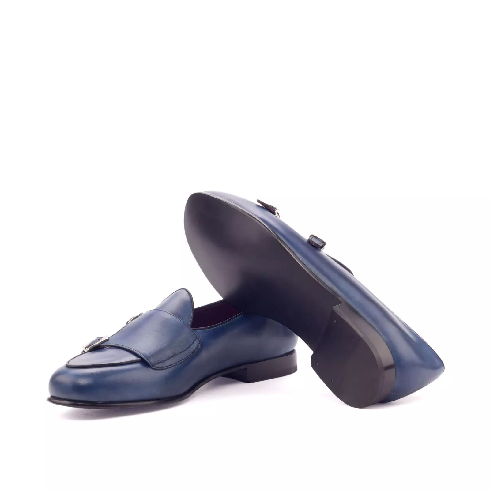 --Blue Monk Slipper Shoe-