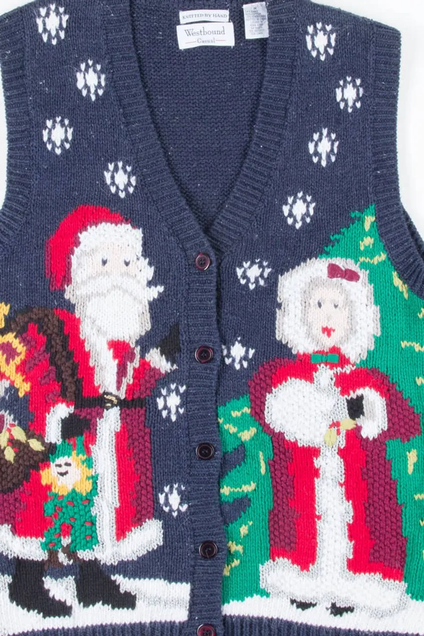 Blue Ugly Christmas Vest 51510