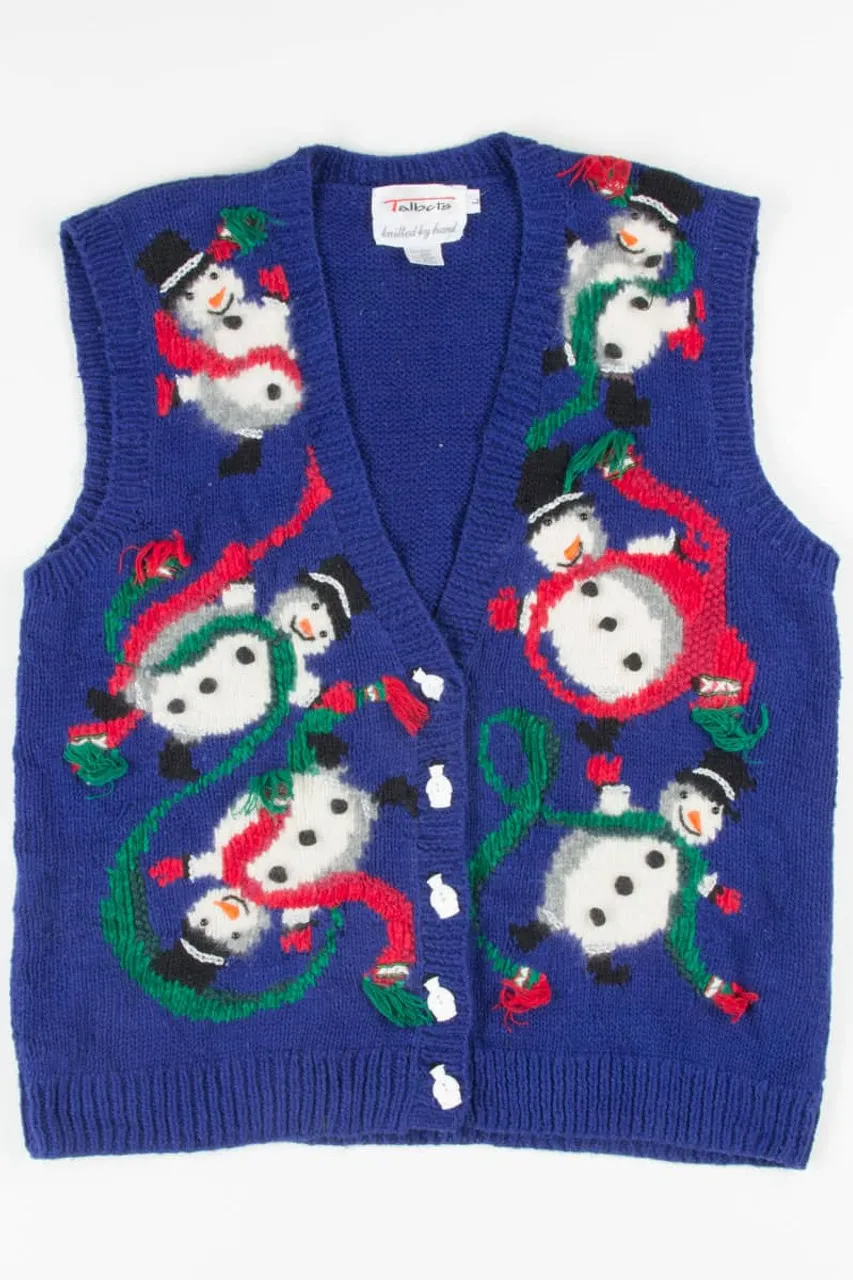 Blue Ugly Christmas Vest 51789