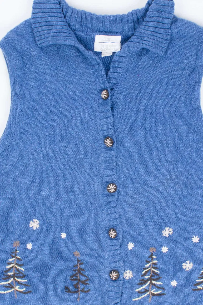 Blue Ugly Christmas Vest 54720