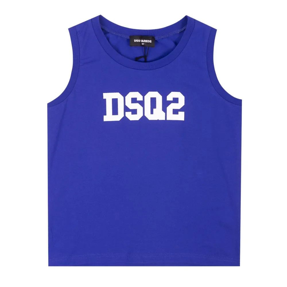 Boys Blue DSQ2 Logo T Vest