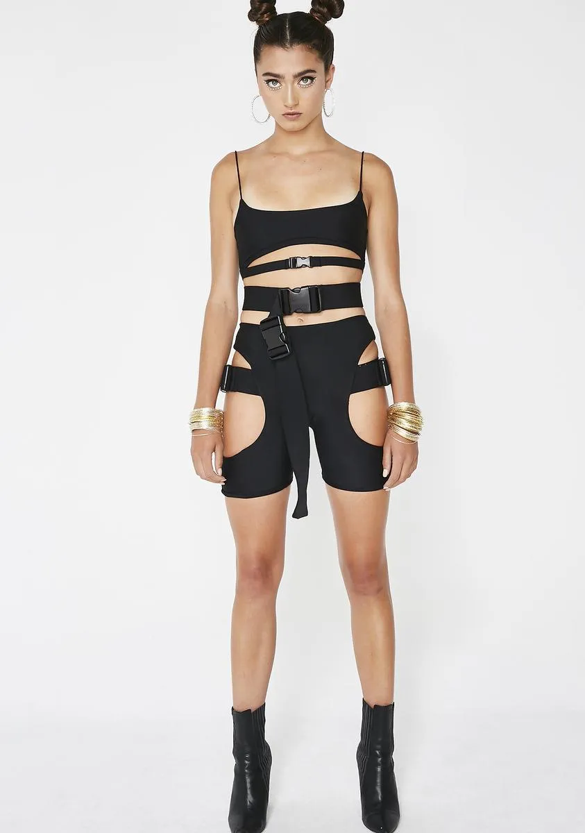 Buckle Shorts-