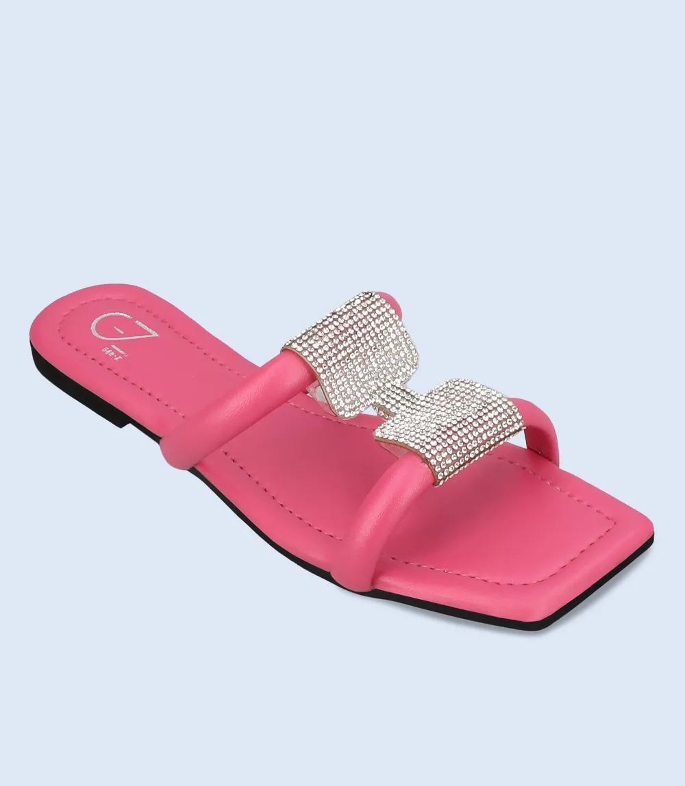 BW9317-Fuschia-Women Slipper