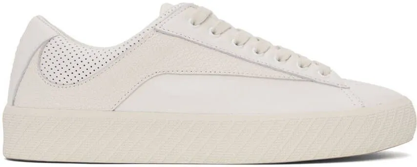 BY FAR White Leather Rodina Sneakers