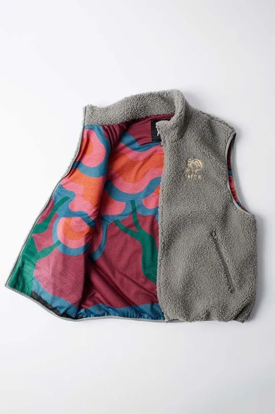 by Parra vest Chest Alien Vest men’s gray color 52146