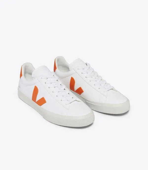 CAMPO Chrome Free Leather Sneakers - Extra White/Fury