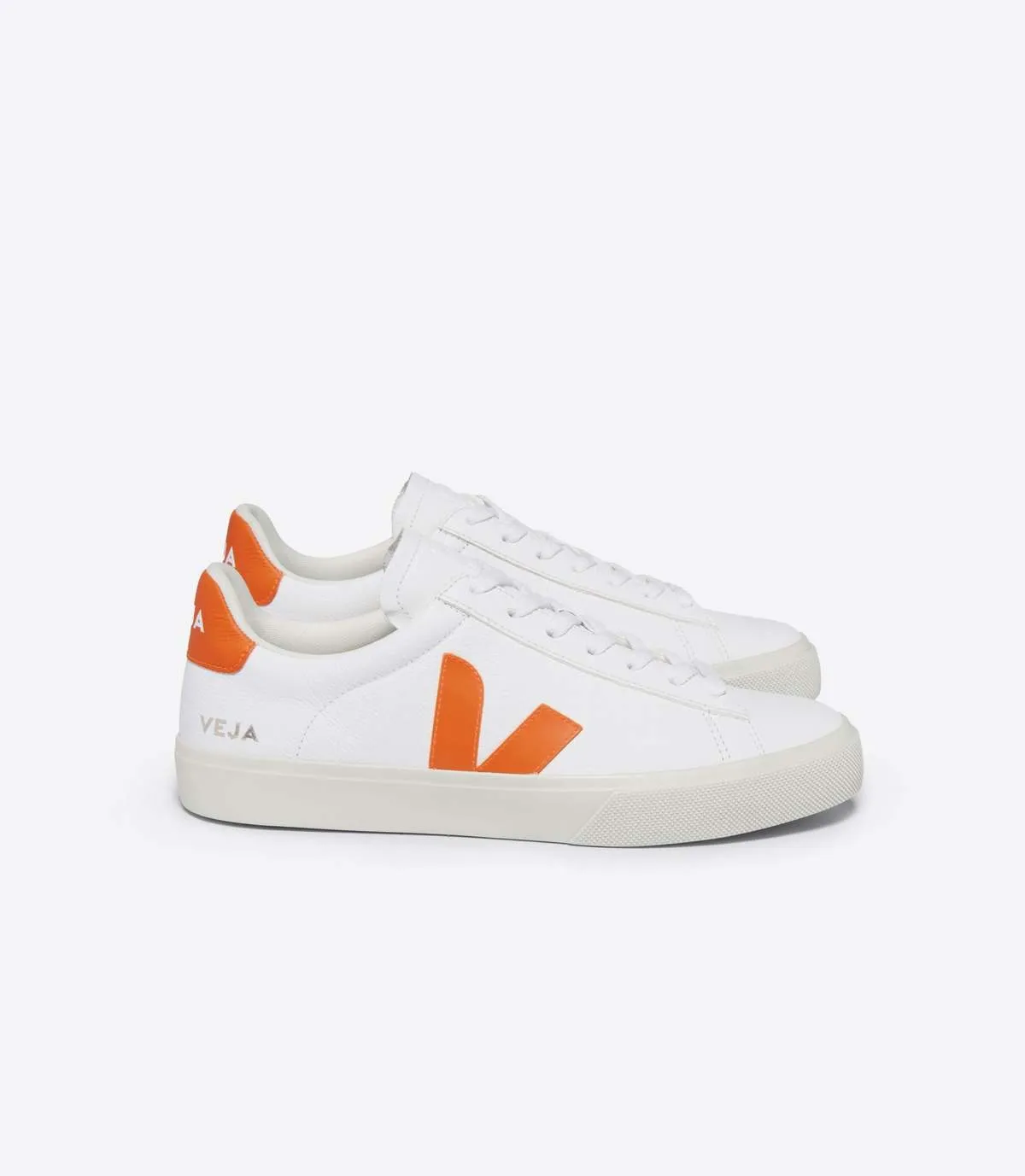 CAMPO Chrome Free Leather Sneakers - Extra White/Fury