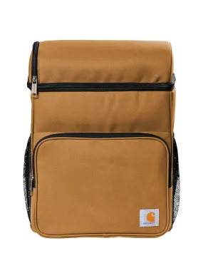  Carhartt Brown Carhartt Backpack 20-Can Cooler