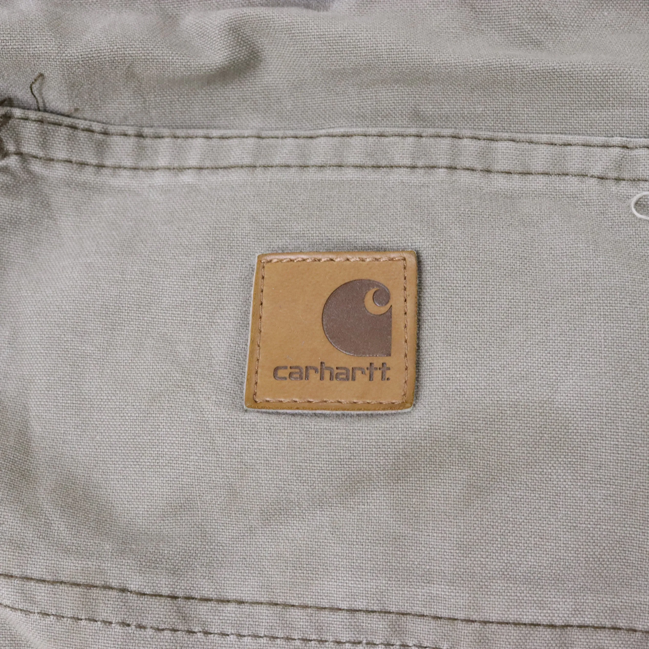 Carhartt Dune Beige Classic Distressed Trousers