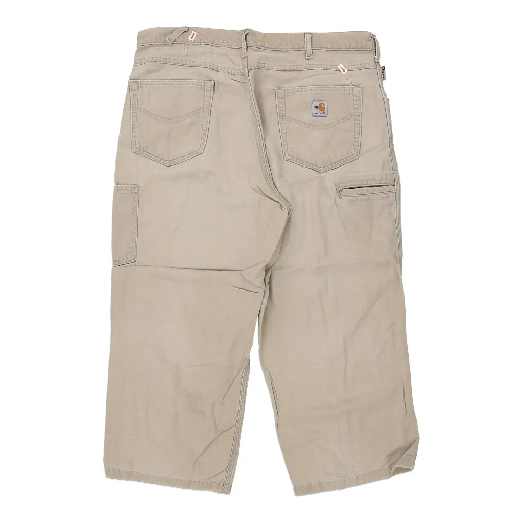 Carhartt Trousers - 38W 30L Beige Cotton