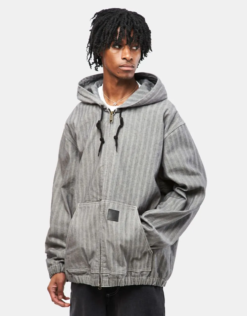 Carhartt WIP Mernard Jacket - Grey (Rinsed)