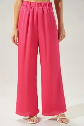 Chateau Satin Free Spirit Wide Leg Pants