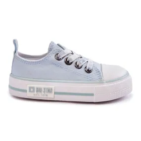 Children's Material Sneakers Big Star KK374073 Blue