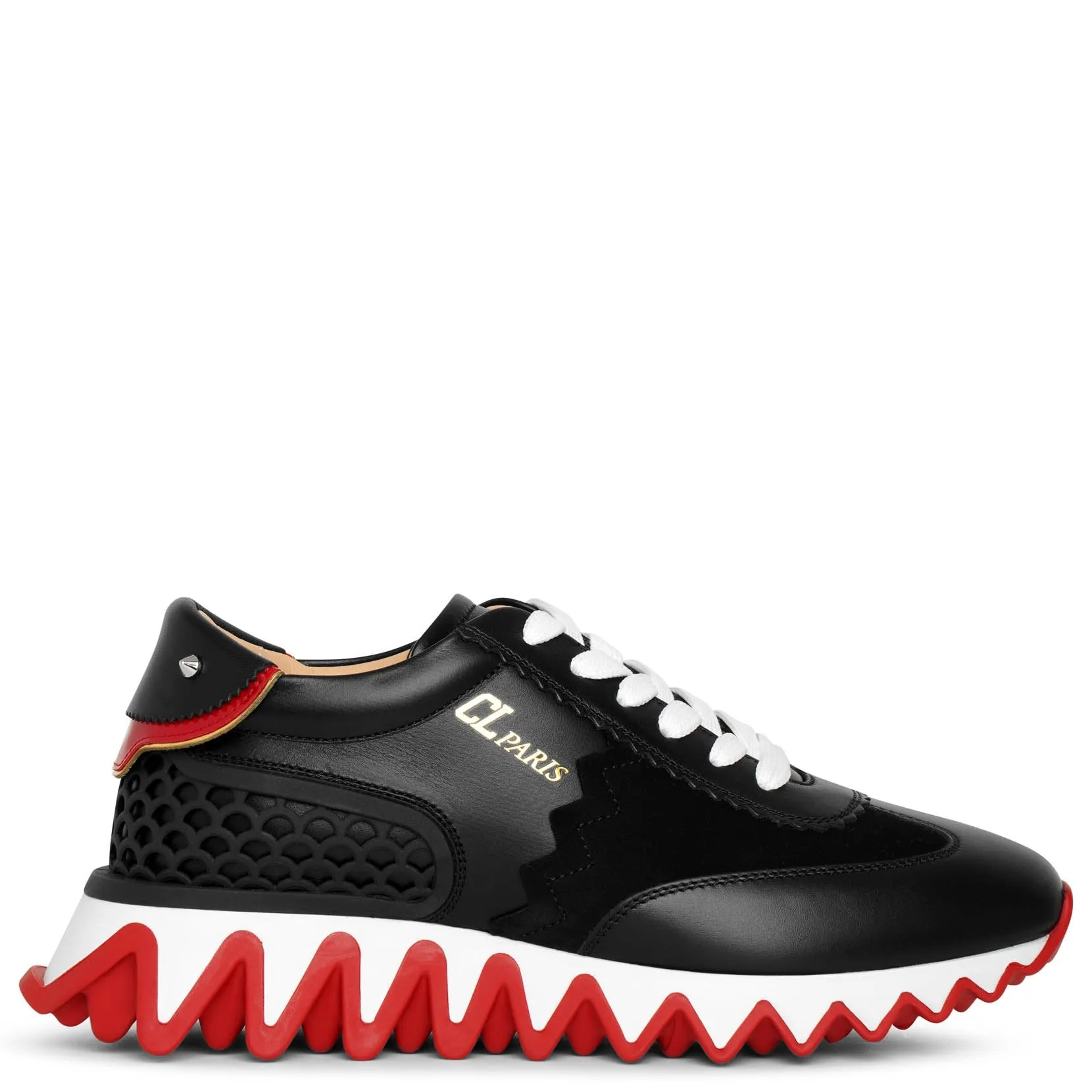 Christian Louboutin Loubishark donna black sneakers