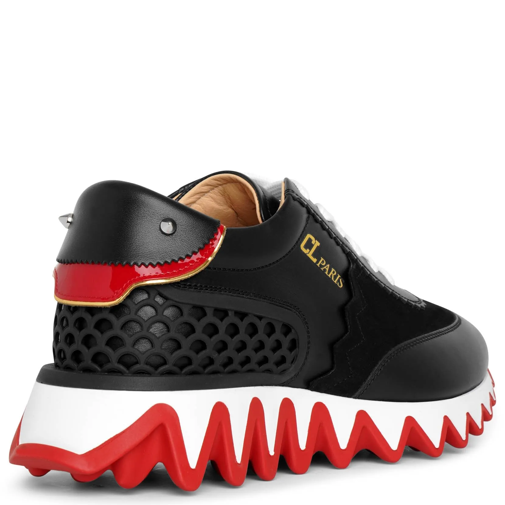 Christian Louboutin Loubishark donna black sneakers