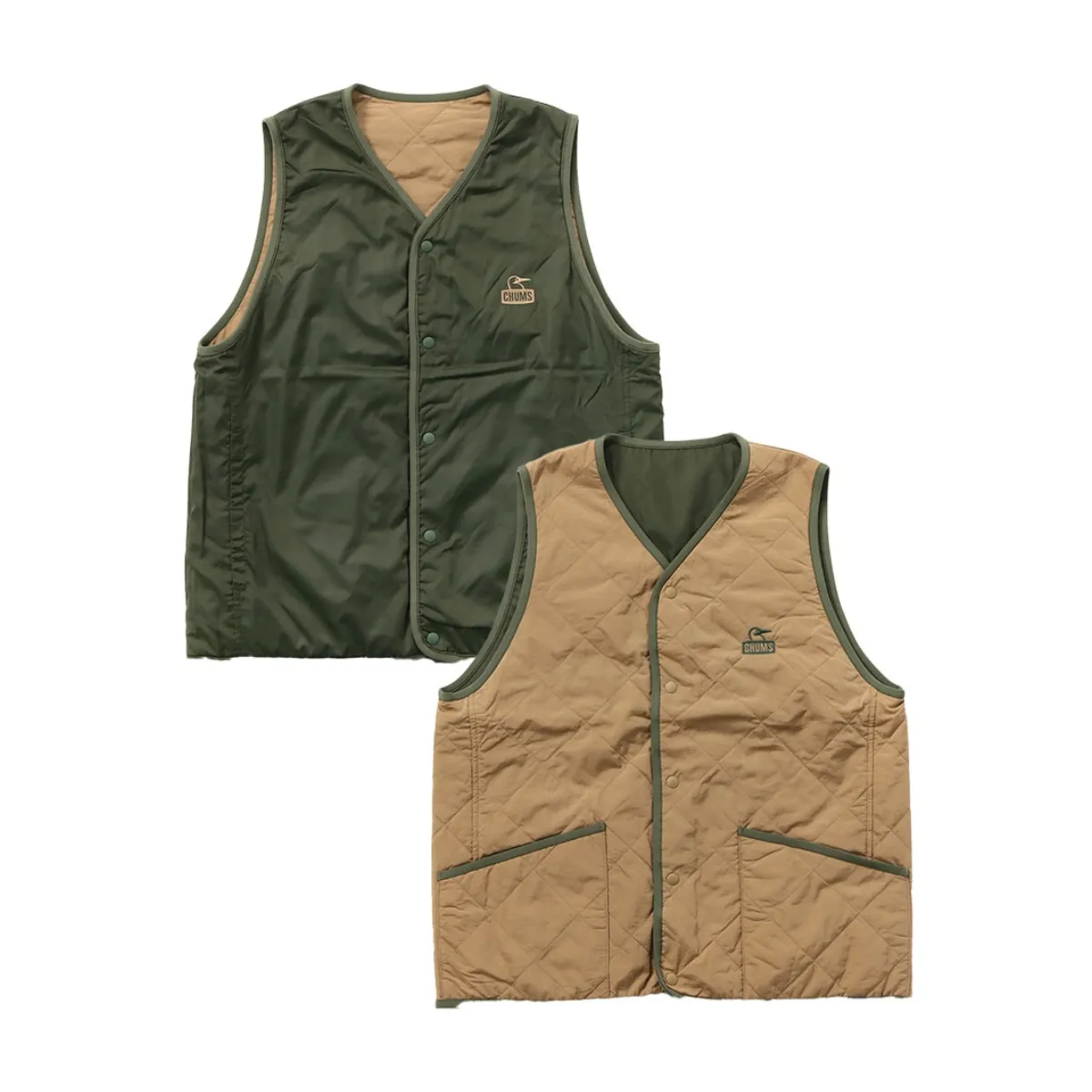 Chums Kapok Quilting Reversible Vest