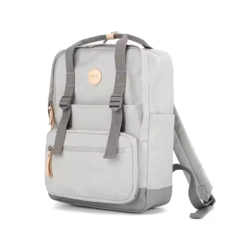 city ​​backpack Okta grey (1085#08)