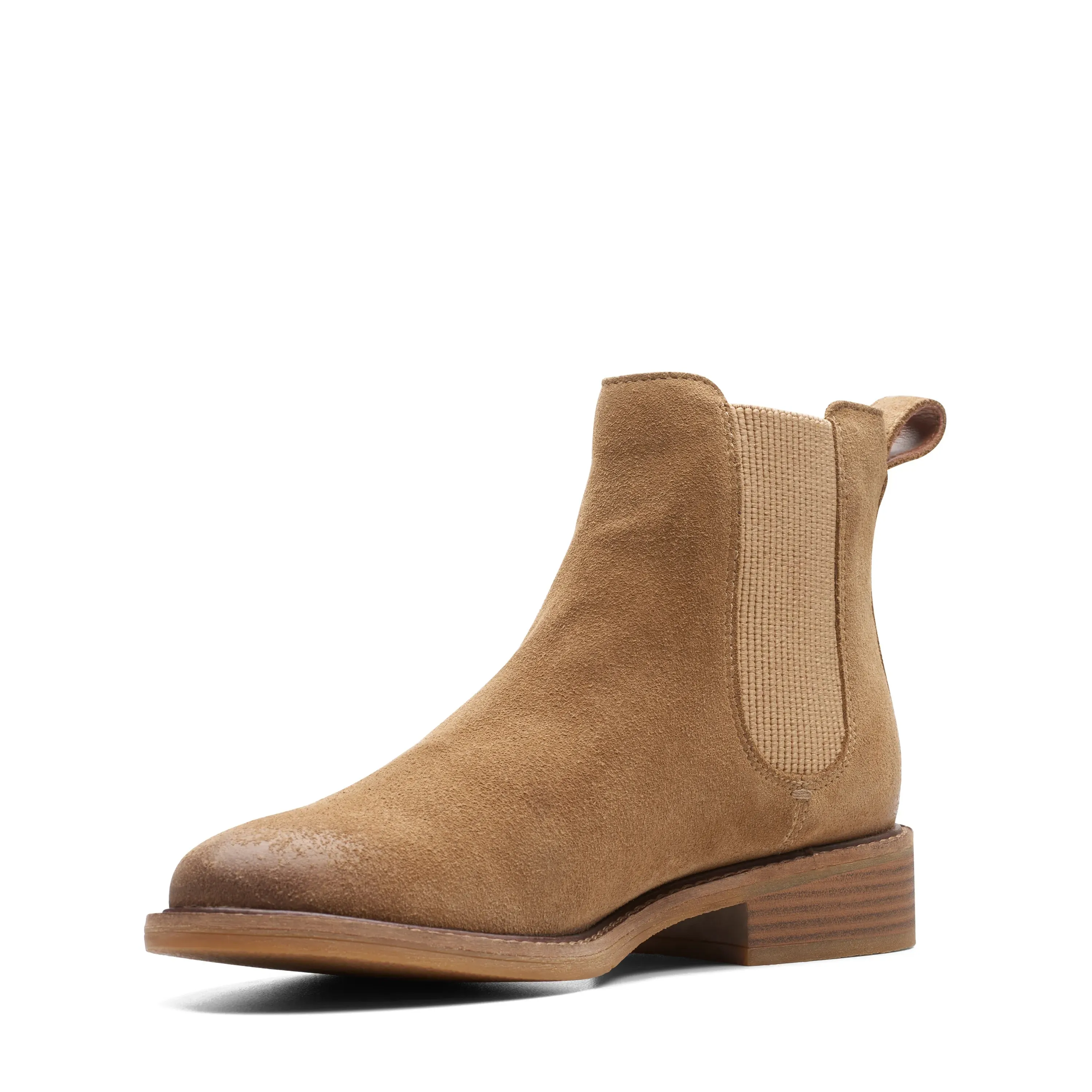 CLARKS | BOTINES CHELSEA MUJER | COLOGNE ARLO2 TAN LEATHER | MARRN