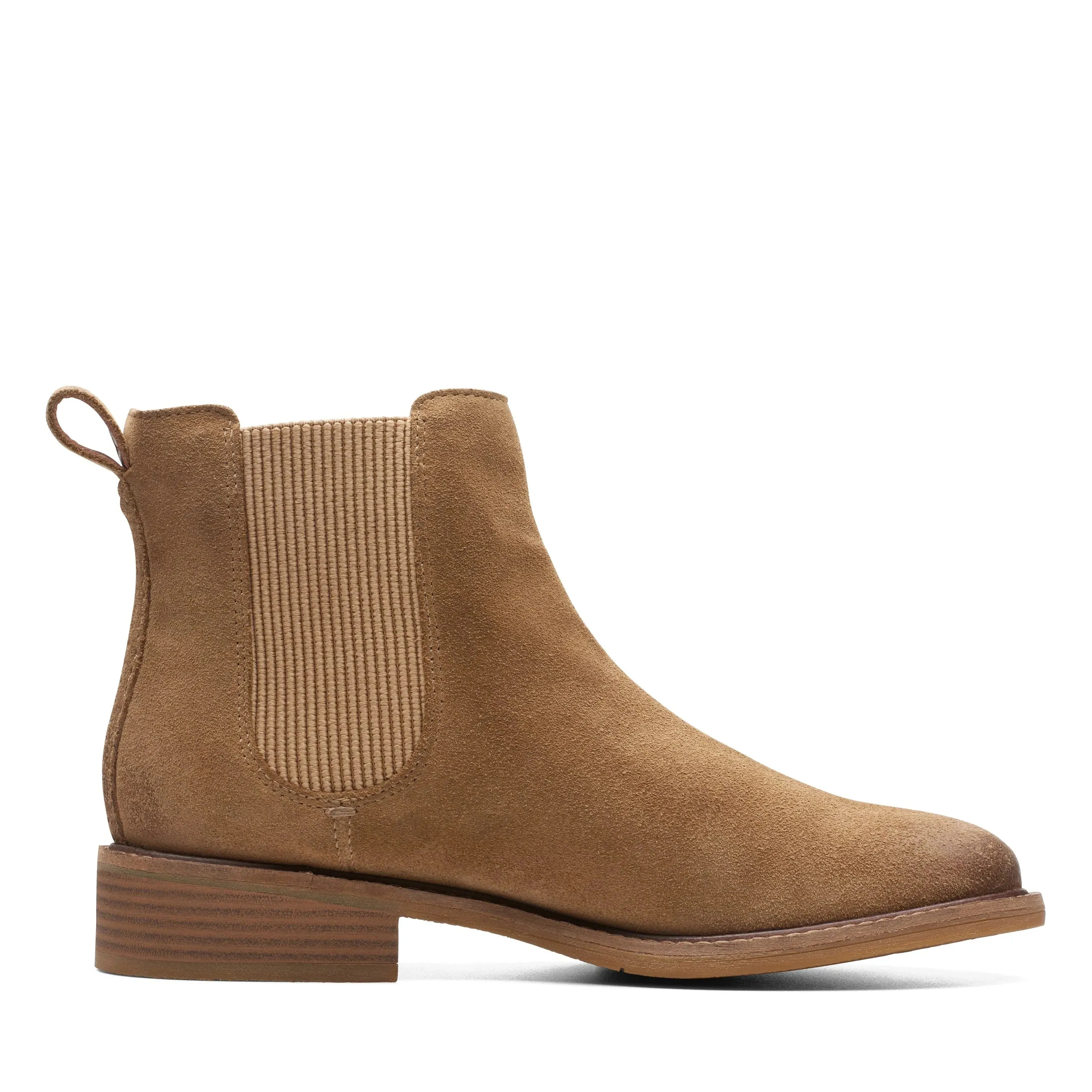 CLARKS | BOTINES CHELSEA MUJER | COLOGNE ARLO2 TAN LEATHER | MARRN