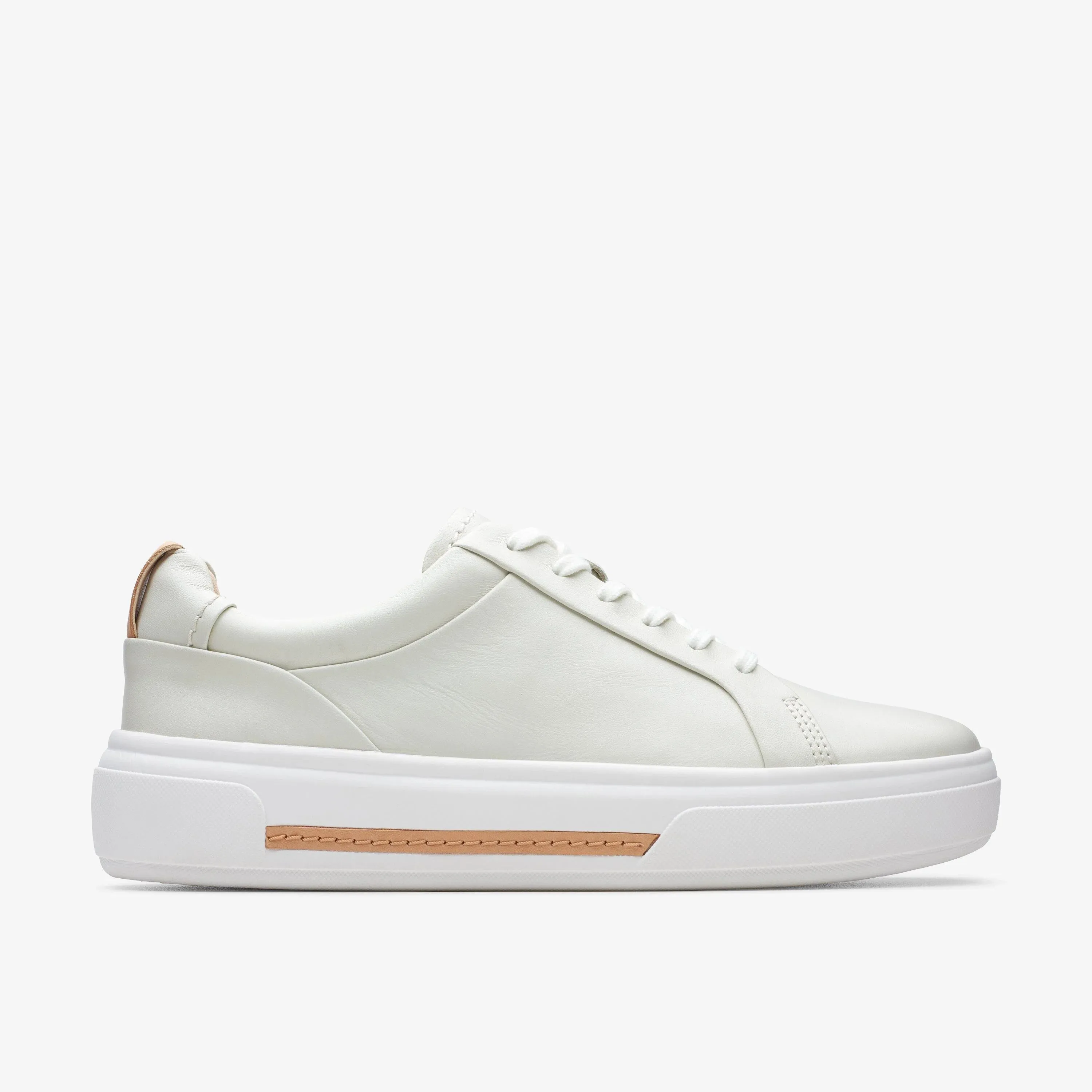 CLARKS | SNEAKERS MUJER | HOLLYHOCK WALK OFF WHITE LEA | BLANCO