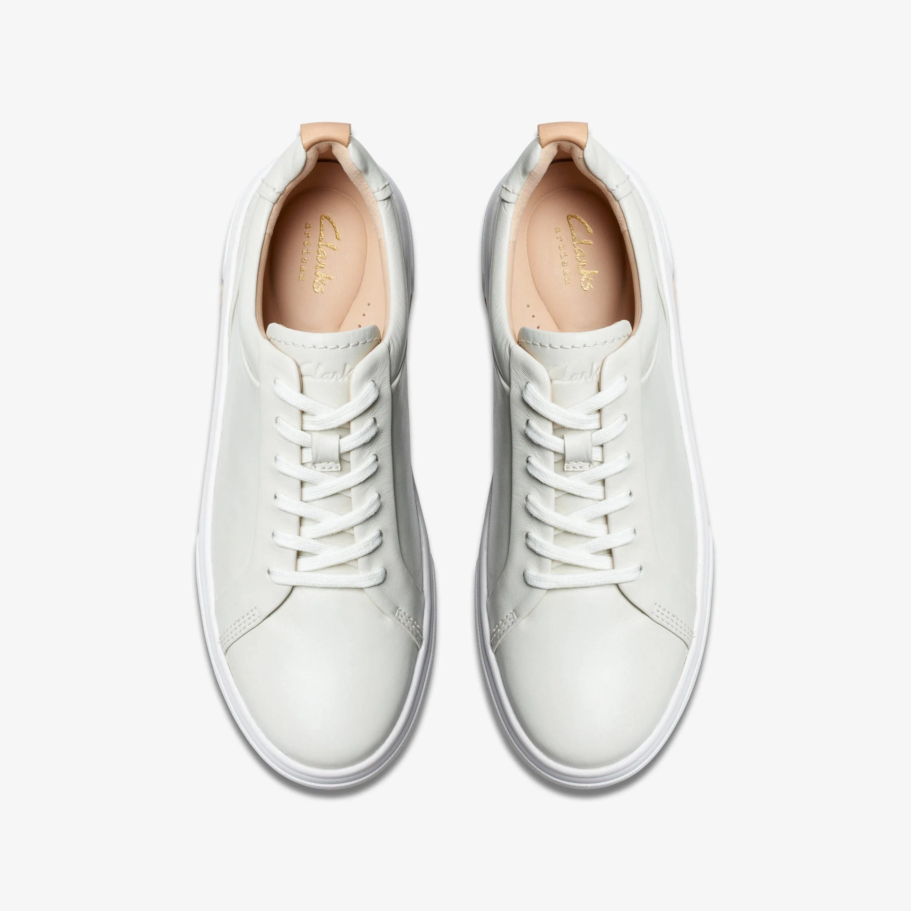 CLARKS | SNEAKERS MUJER | HOLLYHOCK WALK OFF WHITE LEA | BLANCO