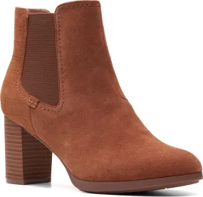 Clarks Bayla Rose Tan Suede