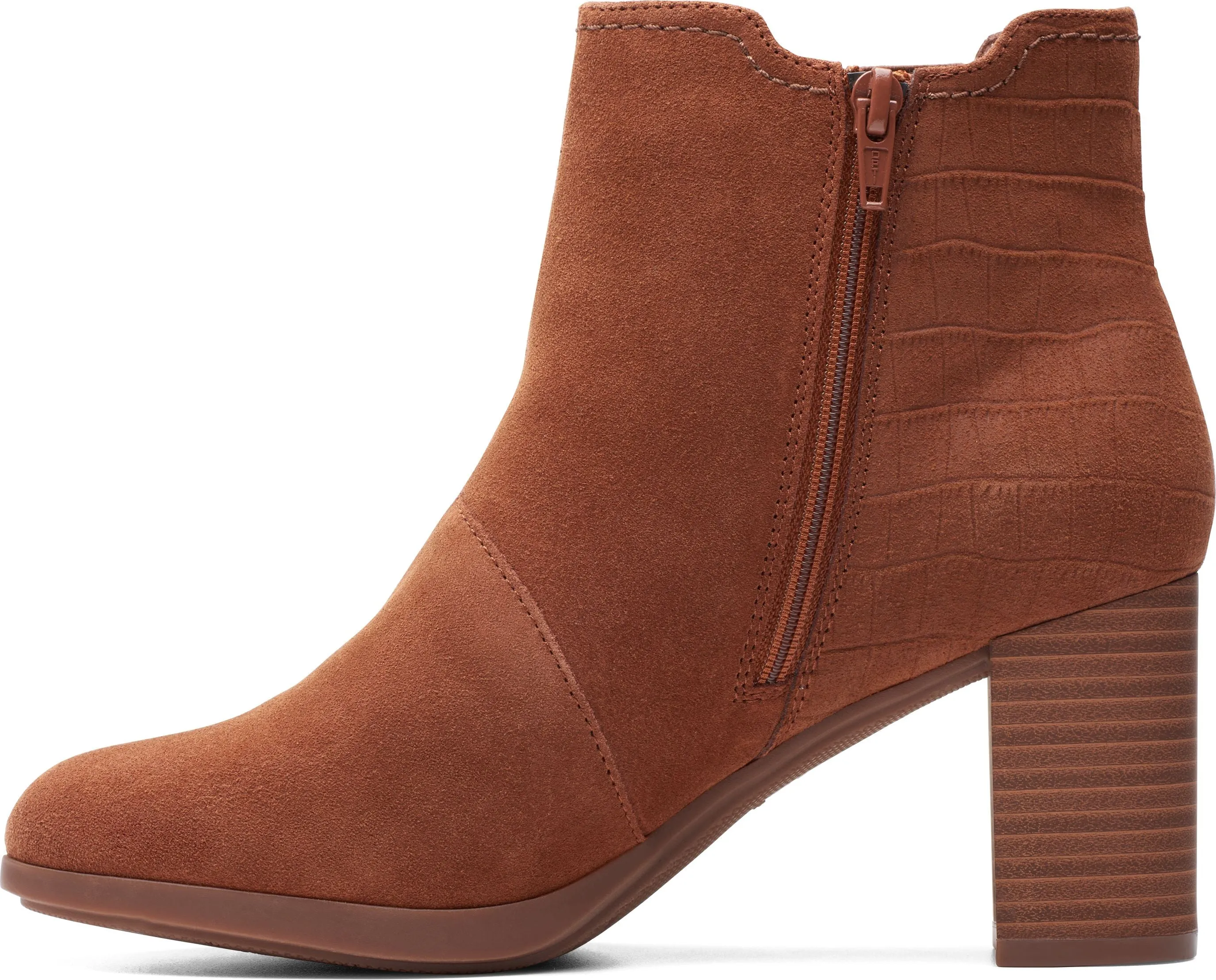 Clarks Bayla Rose Tan Suede